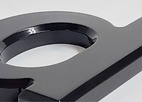 クリア グロス仕上げ