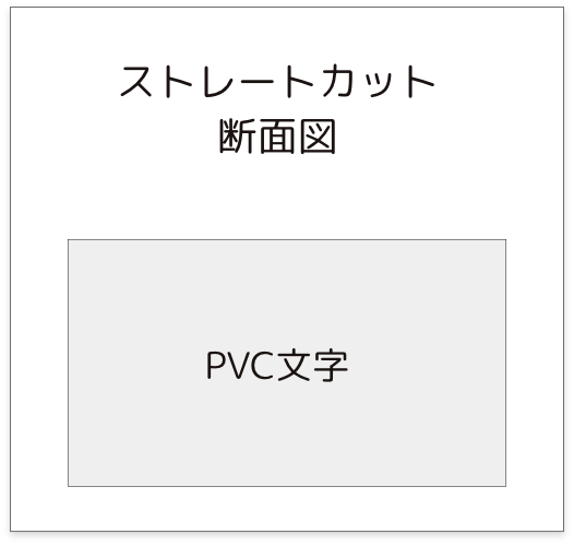 ストレートカット