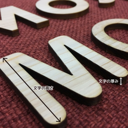 木の文字